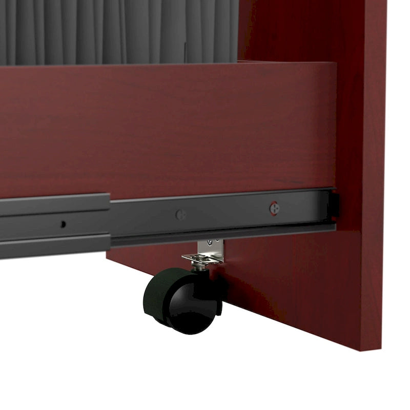 Bureau dans un mobilier de bureau