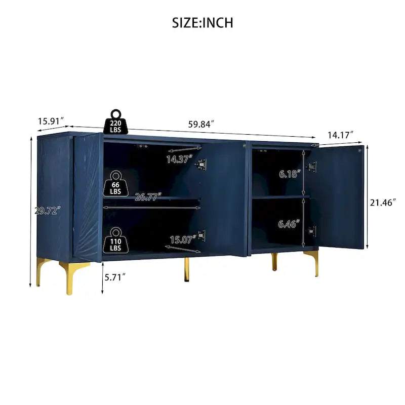 Meuble de rangement multifonctionnel