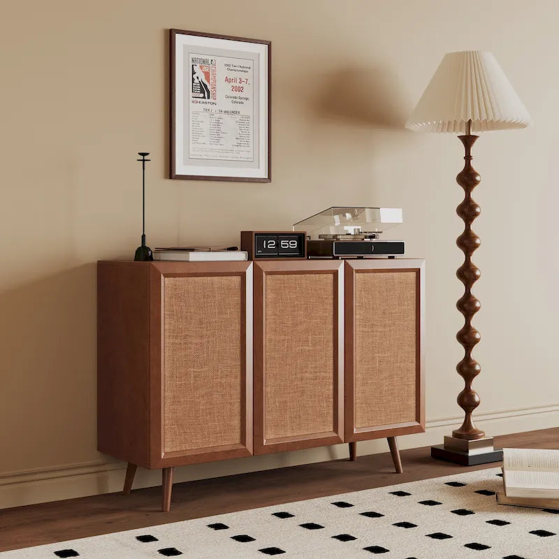 Meuble TV d'entrée console buffet de ferme