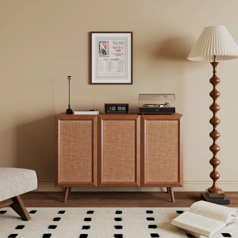 Meuble TV d'entrée console buffet de ferme
