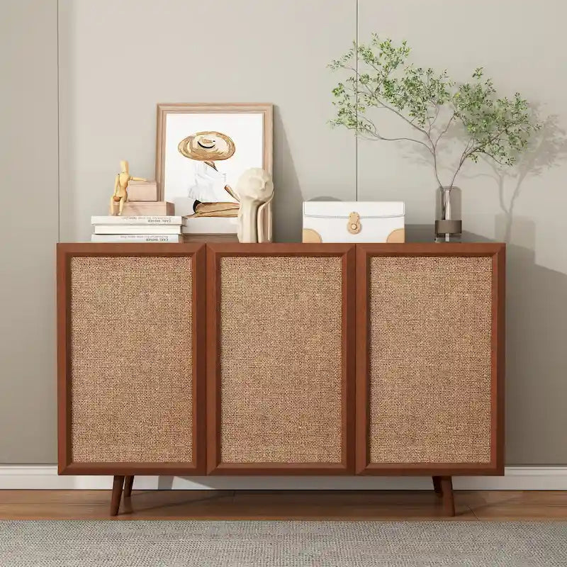Meuble TV d'entrée console buffet de ferme