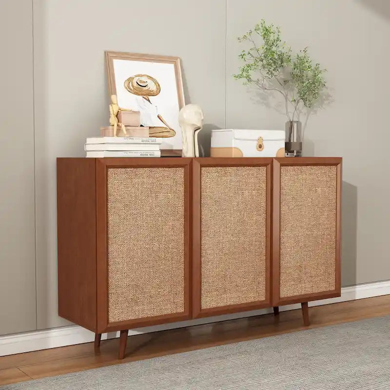 Meuble TV d'entrée console buffet de ferme