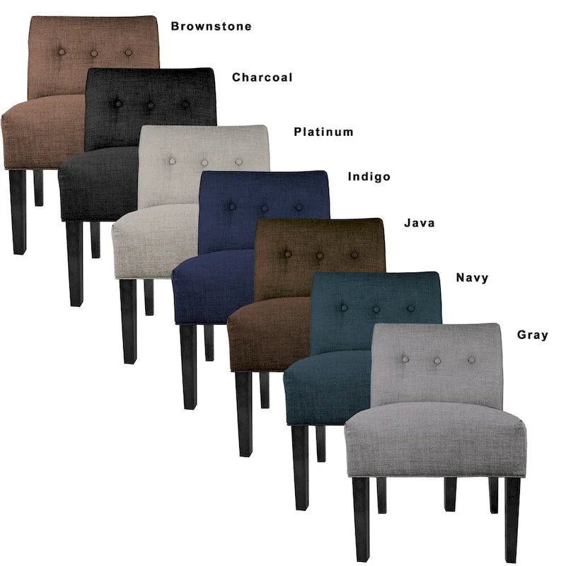 Fauteuil d'appoint capitonné « Brownstone »