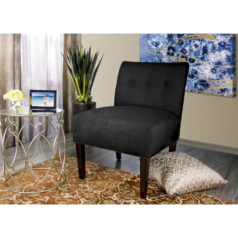 Fauteuil d'appoint capitonné « Brownstone »