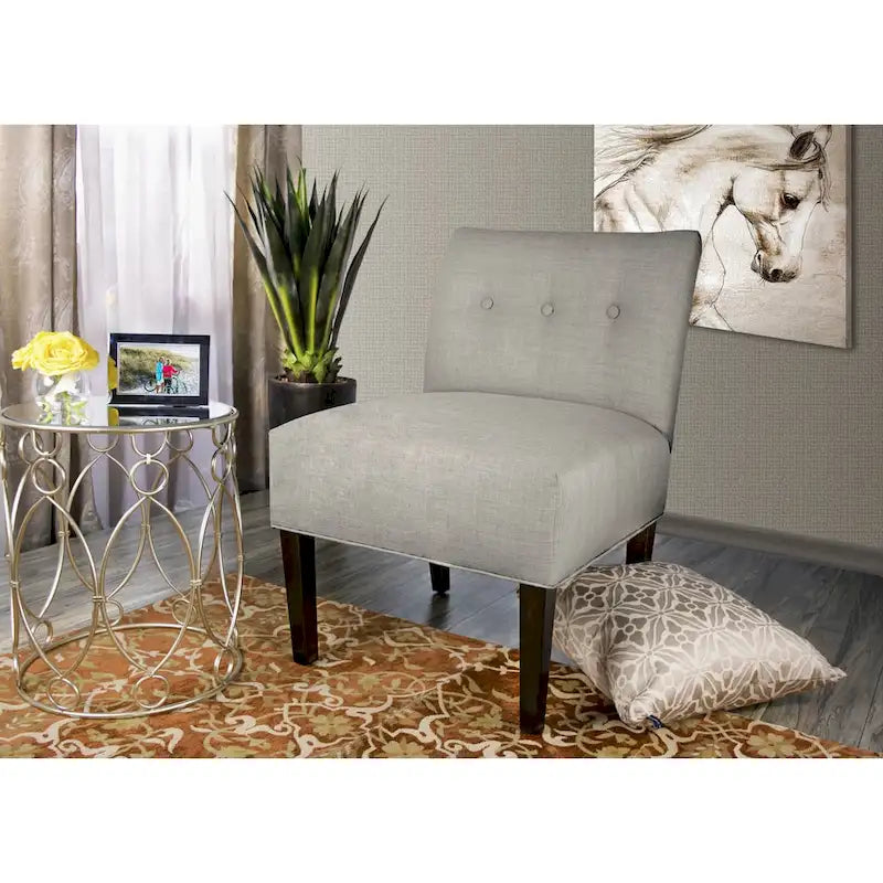 Fauteuil d'appoint capitonné « Brownstone »