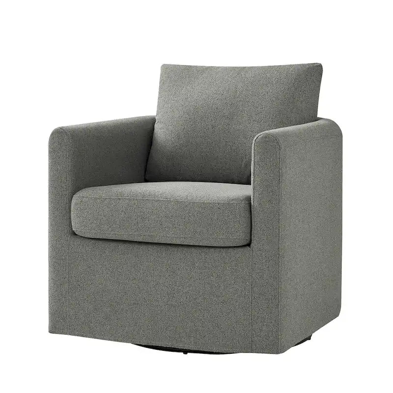 Fauteuil pivotant à 360 degrés avec housse amovible