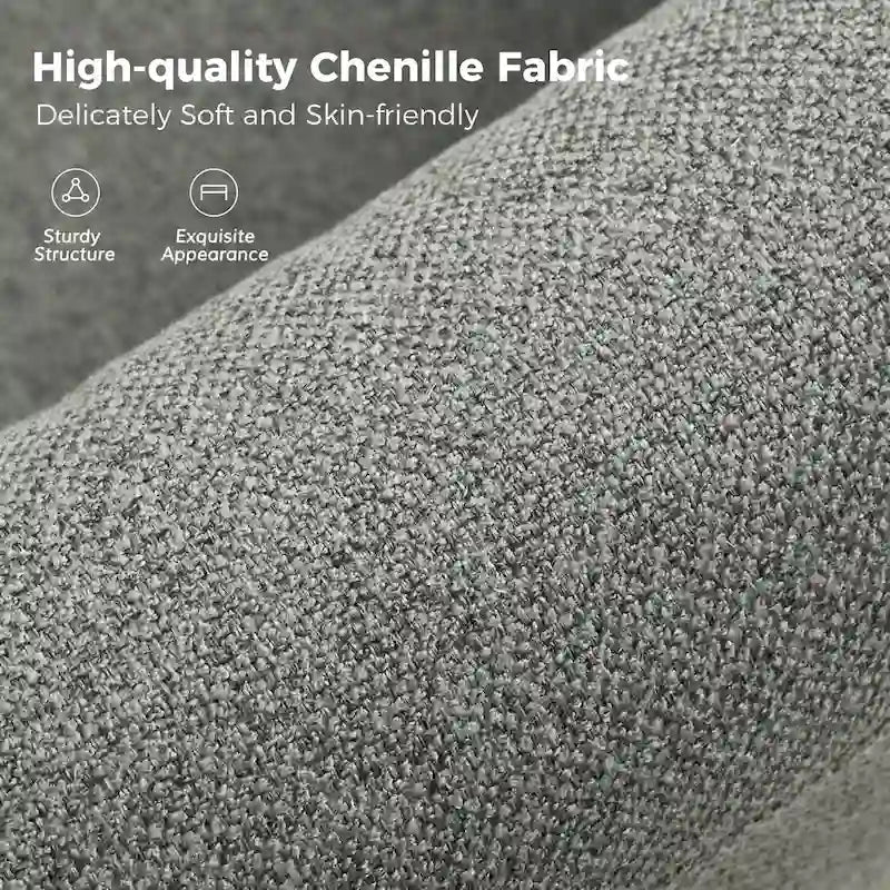 Fauteuil pivotant à 360 degrés avec housse amovible