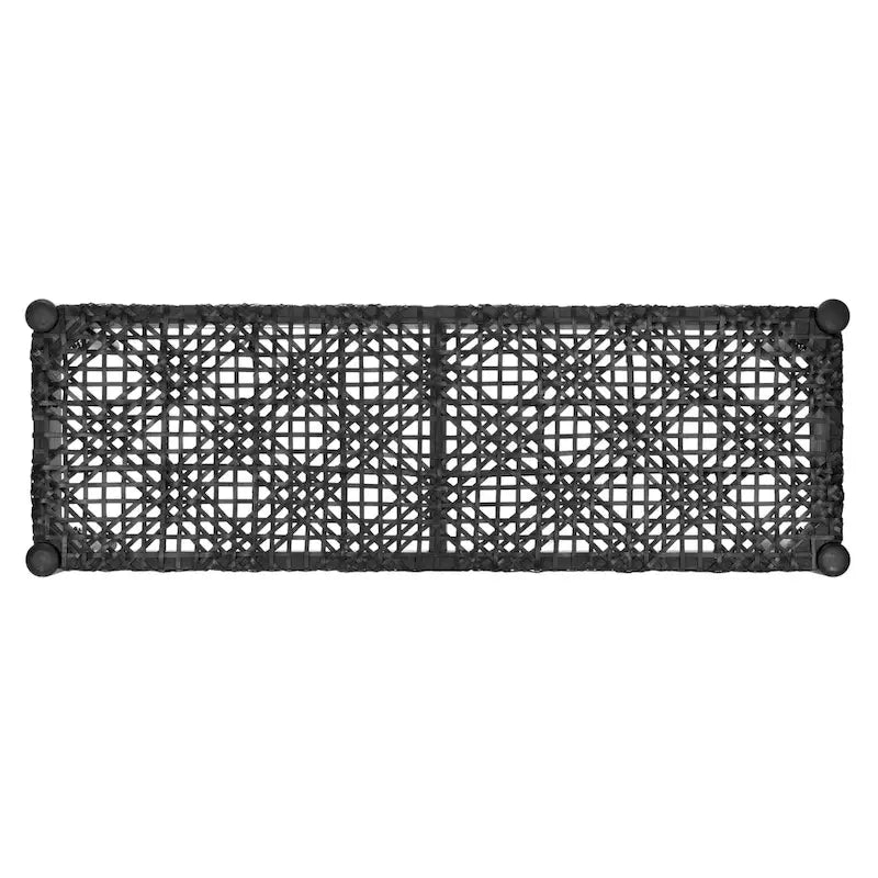 Banc en cuir – 47 L x 16 P x 19 H – 47Lx16Px19H