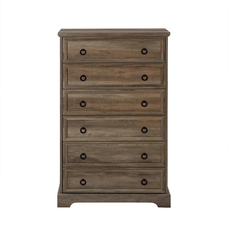 Commode armoire haute 6 tiroirs au design moderne