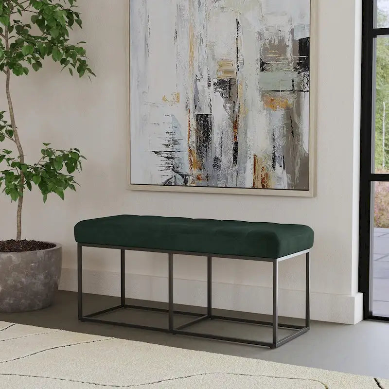 Banc de style industriel