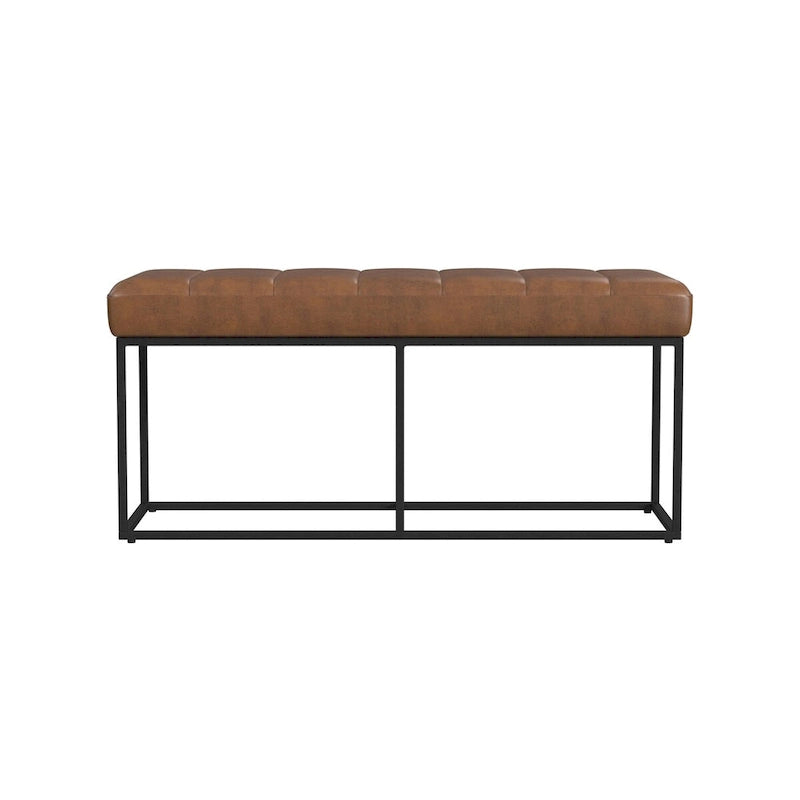 Banc de style industriel