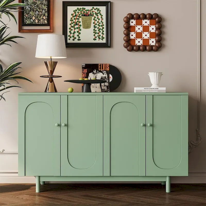 Bahut/buffet de rangement 4 portes Intaglio