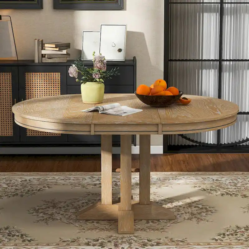 Table à manger extensible ovale