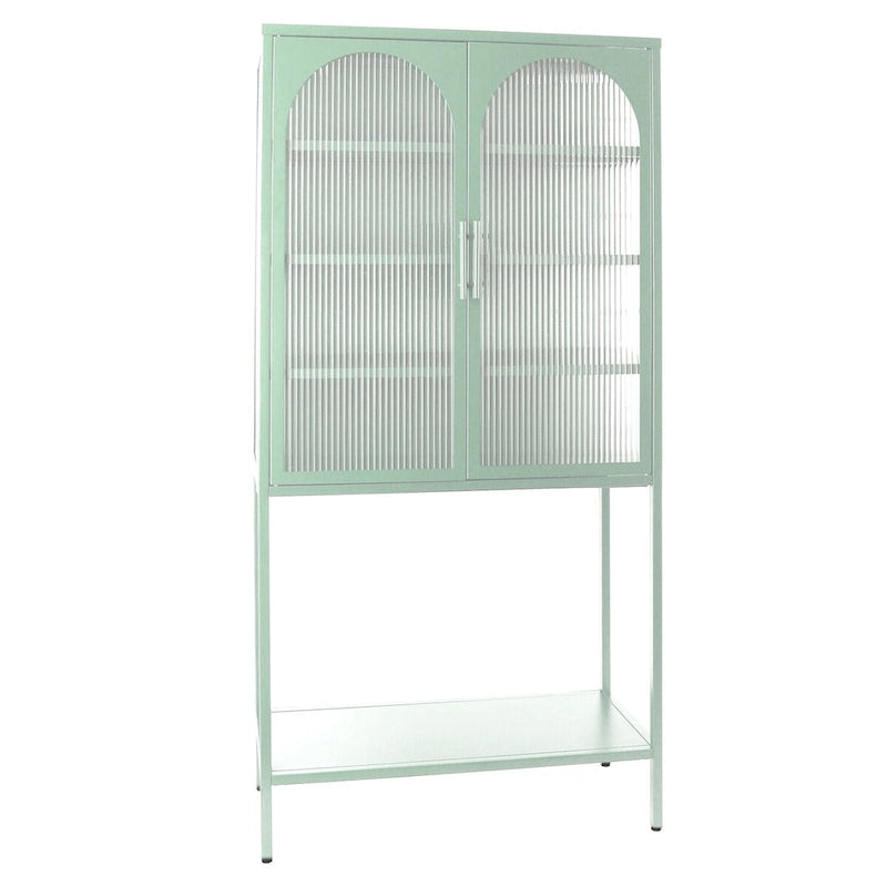 Rangement en verre vers le bas