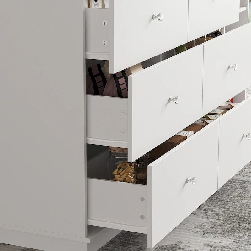 Bahut-buffet Mid-century en bois massif