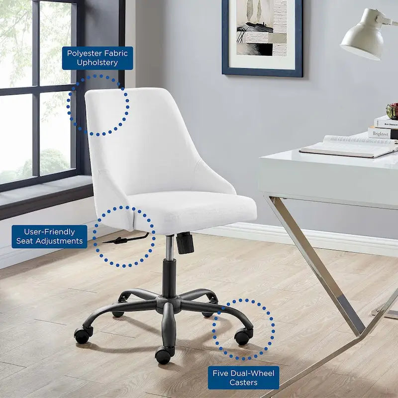 Fauteuil de bureau pivotant rembourré