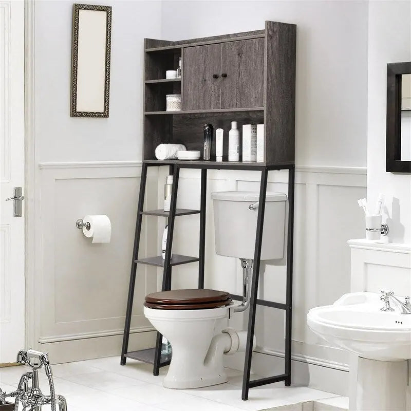 Meuble de rangement pour toilettes - 11,81P x 31,5L x 61,4H