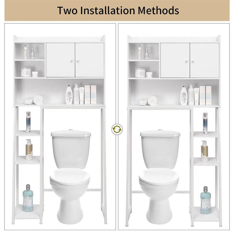 Meuble de rangement pour toilettes - 11,81P x 31,5L x 61,4H
