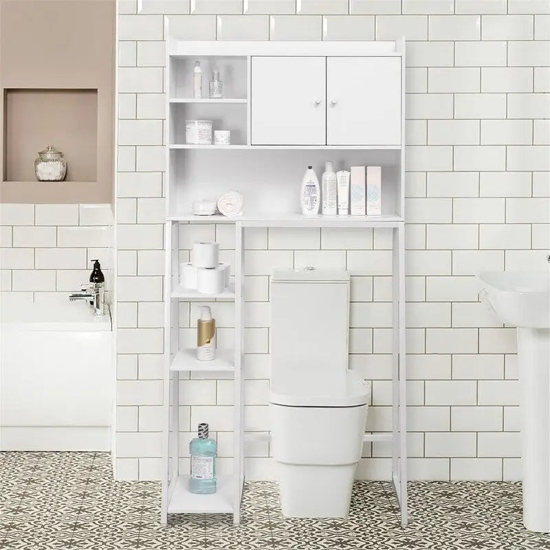 Meuble de rangement pour toilettes - 11,81P x 31,5L x 61,4H